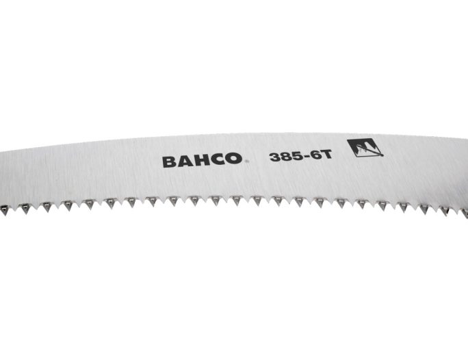 Bahco 385-6T rúdra szerelhető fűrészfej kampós heggyel és kéregtörővel, 360 mm