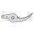 Felco counter blade 9/4