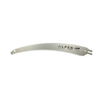 Alpen Bernina 6350/1 eredeti gyári ívelt cserepenge 350 mm-es lappal, impulzus-edzett fogazattal