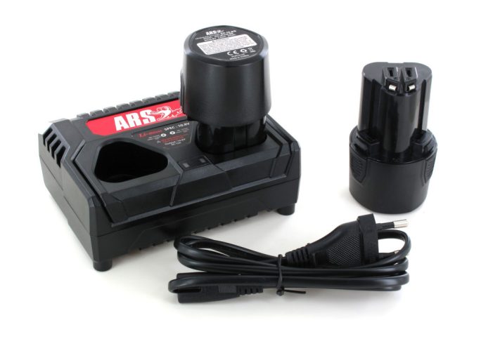ARS EP-719 elektromos metszőolló 10,8 V-os akkumulátorral, 25 mm-es állítható vágásátmérővel