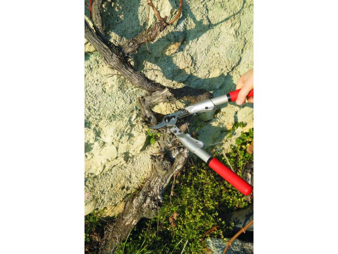 FELCO 200A-40 ágvágó olló 400 mm-es alumínium nyéllel, egyenes vágófejjel, 35 mm vágásátmérő