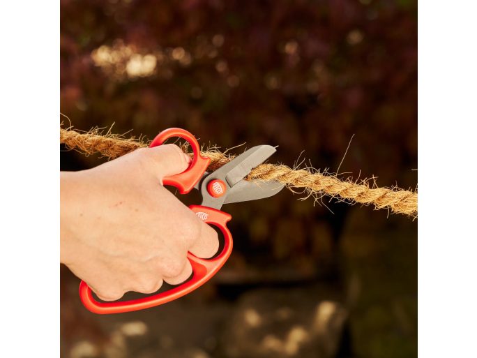 Felco 457 virágolló tapadásmentes bevonatú pengével és Softgrip markolattal