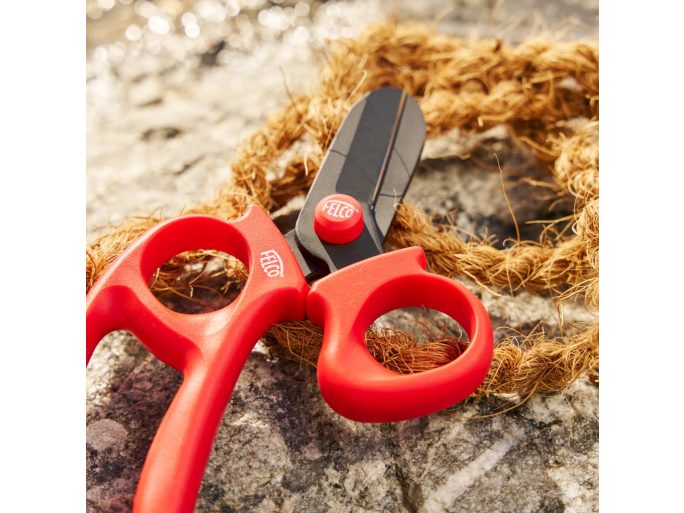 Felco 457 virágolló tapadásmentes bevonatú pengével és Softgrip markolattal