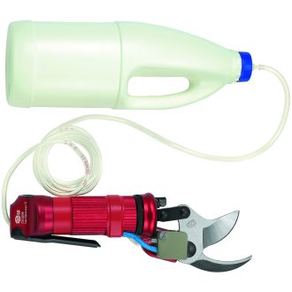 FELCO 74 pneumatikus metszőolló beépített fertőtlenítő fúvókával az ellenpengén, 30 mm, 780 gramm