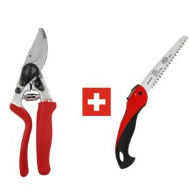 Felco 7 pruning shears + Felco 600 hacksaw in gift box