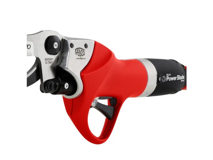 Felco 802G+ elektromos metszőolló nagyobb akkumulátorral, 30 mm-es vágóteljesítménnyel