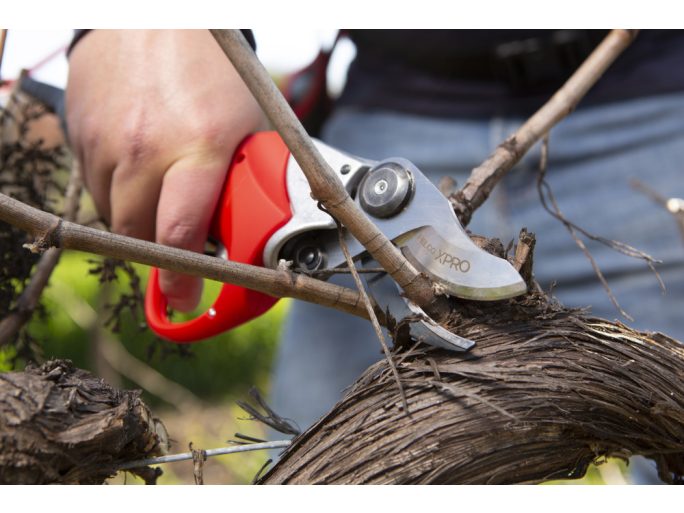 FELCO 812 Plus akkumulátoros metszőolló komplett csomag bővített tartozékkészlettel, 35 mm, XPRO penge