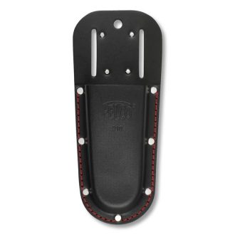 FELCO 910 Black bőrtok metszőollóhoz, fekete valódi bőr, övre fűzhető vagy csíptethető, 235 mm