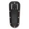 FELCO 910 Black bőrtok metszőollóhoz, fekete valódi bőr, övre fűzhető vagy csíptethető, 235 mm