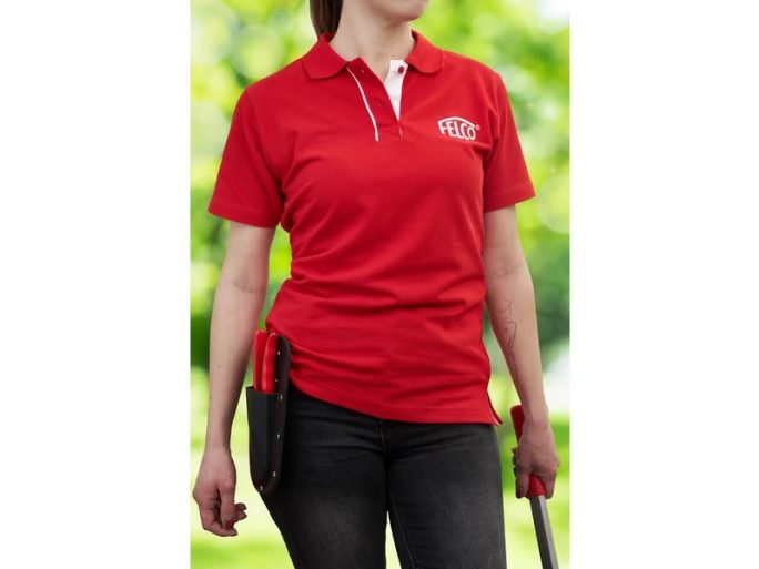 FELCO 910 Black bőrtok metszőollóhoz, fekete valódi bőr, övre fűzhető vagy csíptethető, 235 mm