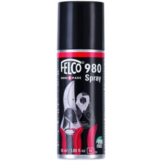 FELCO 980 karbantartó spray metszőollóhoz, nedv és por eltávolítására, kenésre és rozsdavédelemre