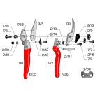 Felco 9 left-handed pruning shears