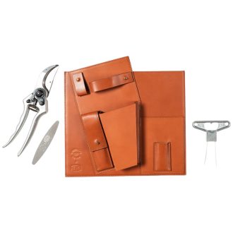 L'Atelier du Vin x Felco ajándékkészlet Felco 2 metszőollóval és dugóhúzóval, bőrtokban