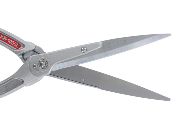 ARS KR-1000L sövényvágó olló 750 mm-es hosszú nyéllel, 180 mm-es ívelt krómozott pengékkel