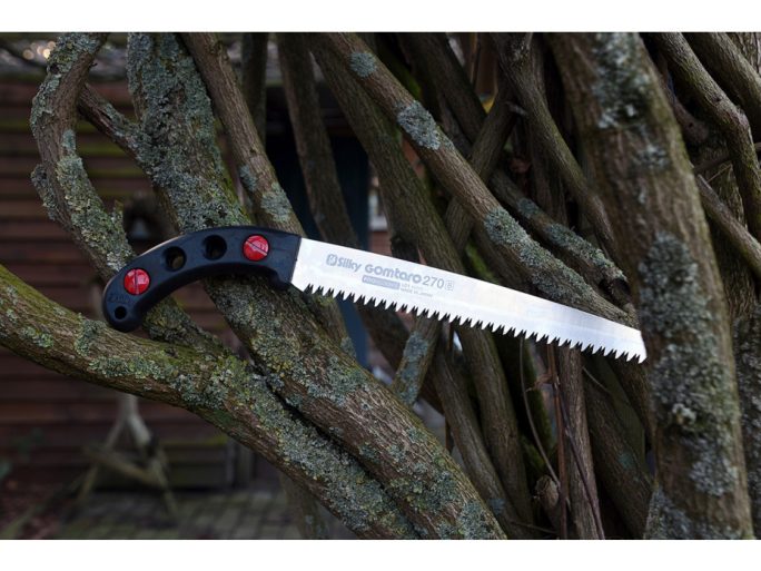 Silky Gomtaro 270-8 merev pengéjű japán húzófűrész egyenes 270 mm-es pengével és gumi GOM markolattal