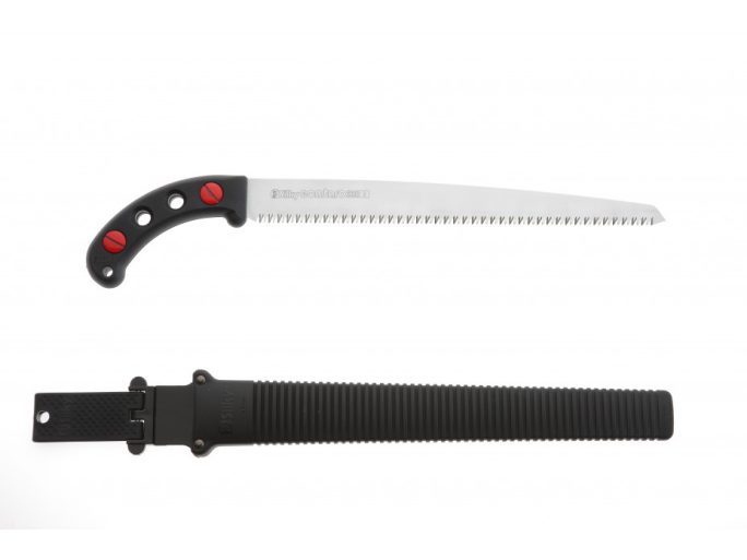 Silky Gomtaro 330-8 hosszú, merev pengéjű japán húzófűrész egyenes 330 mm-es pengével, vastag ágakhoz