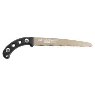Silky Gomtaro 240-13 finom fogazatú japán húzófűrész egyenes 240 mm-es pengével, száraz fához