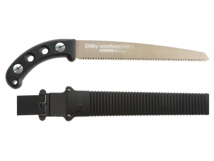 Silky Gomtaro 240-13 finom fogazatú japán húzófűrész egyenes 240 mm-es pengével, száraz fához