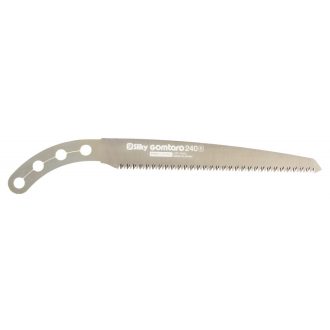 Silky Gomtaro 240-13 eredeti gyári cserepenge finom fogazattal, egyenes 240 mm-es lappal, száraz fához