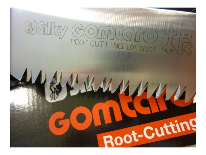 Silky Gomtaro 240-8 Root gyökérvágó japán húzófűrész kettős fogedzésű, egyenes 240 mm-es pengével