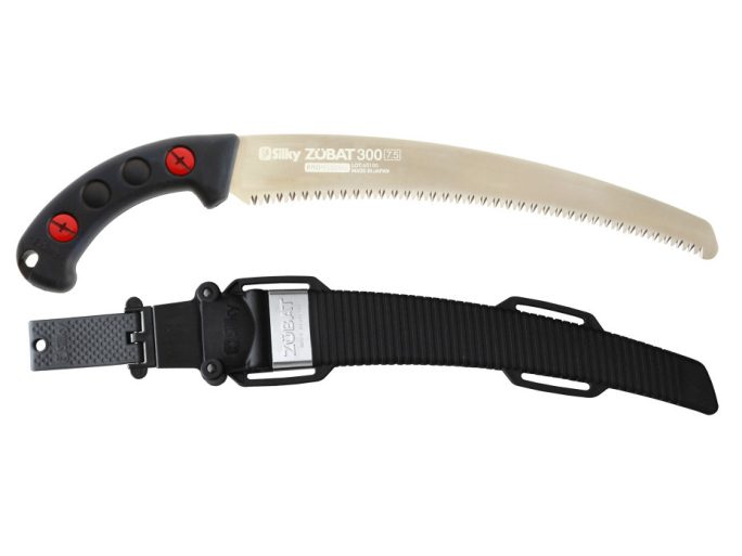 Silky Zübat 300-7.5 ívelt pengéjű japán húzófűrész 300 mm-es teljes szárú pengével, vastagabb ágakhoz