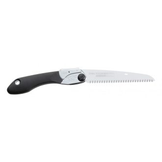Silky Pocketboy 170-10 black összecsukható zsebfűrész gumi markolattal, kihajtott 170 mm-es pengével