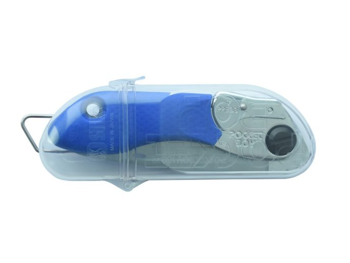 Silky Pocketboy 130-20 blue összecsukható zsebfűrész finom fogazattal, keményfához