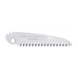 Silky Pocketboy 130-8 eredeti gyári cserepenge nagy fogazattal, 130 mm hosszal, friss fához