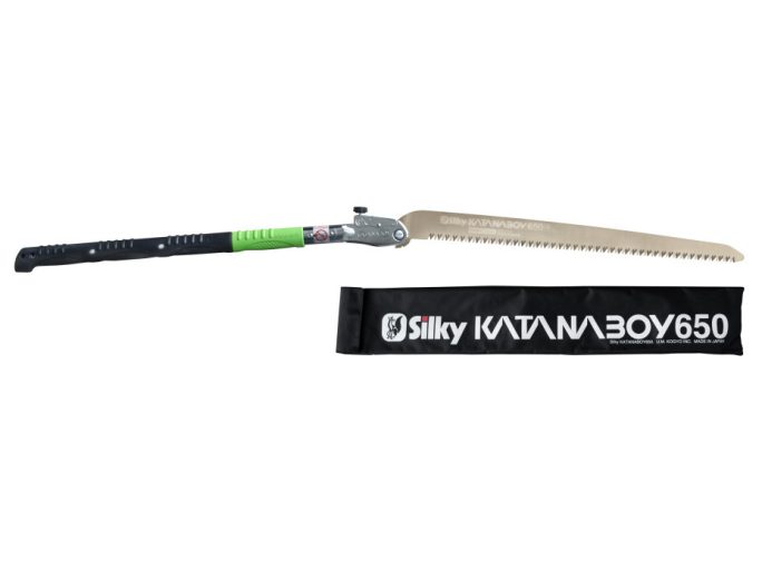 Silky Katanaboy 650-4 összecsukható fűrész 650 mm-es pengével, kétfázisú összecsukó mechanizmussal