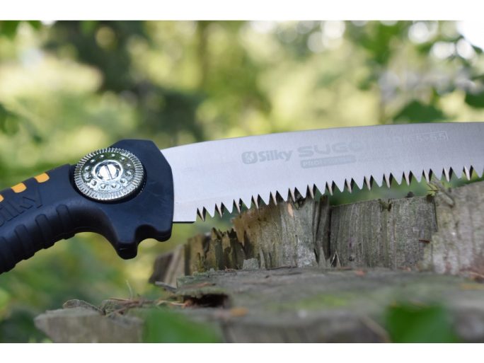 Silky Sugoi 330-6.5-5.5 nagy arborista kézifűrész progresszív fogazattal és sarlós pengeéllel