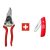 Felco 6 pruning shears + FELCO 500 Swiss army knife