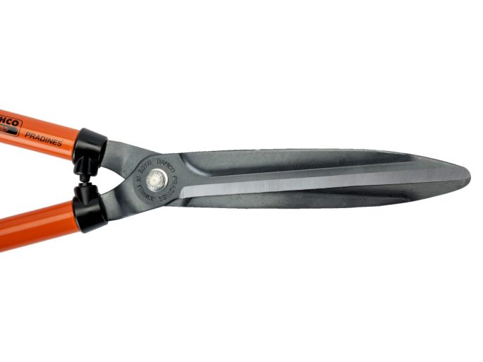 Bahco P59-25-F sövénynyíró olló stancolt, teljesen edzett 210 mm-es pengével és acél nyéllel