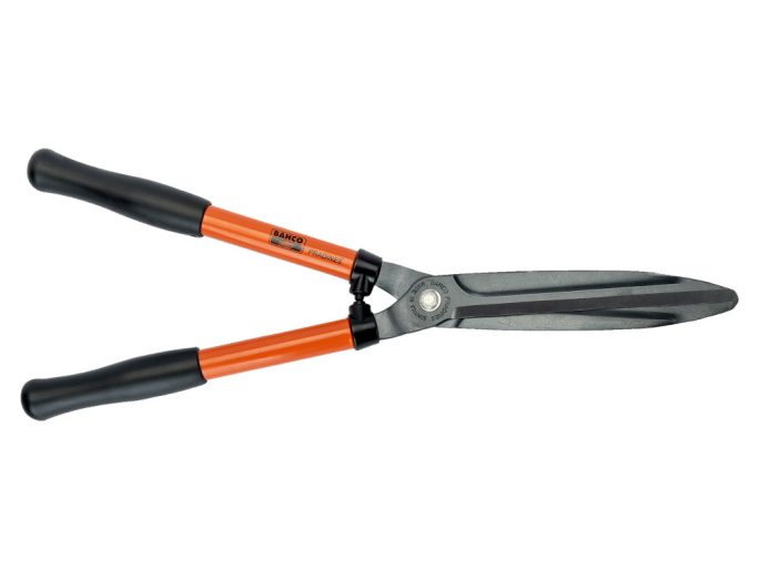 Bahco P59-25-F sövénynyíró olló stancolt, teljesen edzett 210 mm-es pengével és acél nyéllel